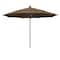 California Umbrella 11' Black Aluminum Market Patio Umbrella, Sunbrella Cocoa 194061333358 - alternate 1